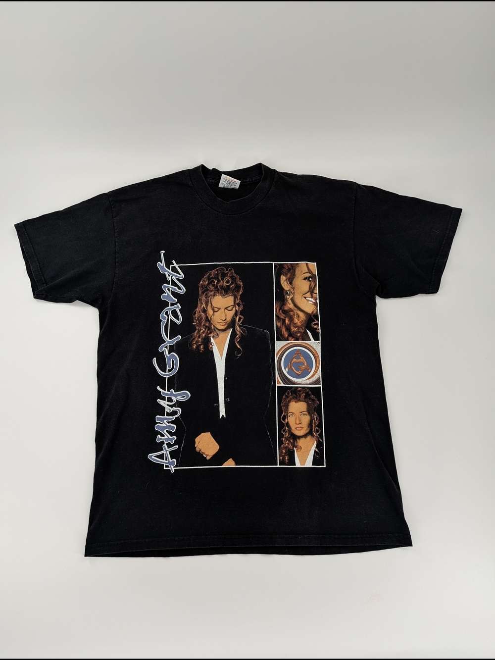 Vintage 90s Amy Gant House Of Lord Tour Tee Women's XL Black Christian Pop